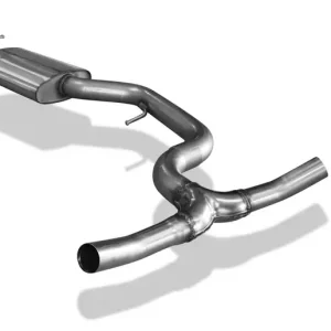 Fox VW Passat 3C 4-Motion - 3,2l + 3,6l Mittelschalldämpfer inkl. Y-Adapter Echt