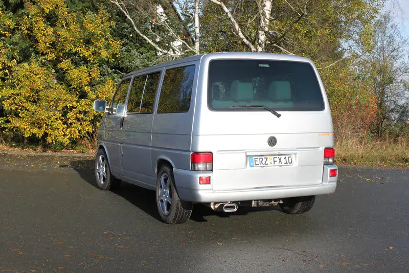 Echt Fox VW T4 - Frontantrieb - Bus/ Transporter/ Multivan/ Caravelle Endschalldämpfer - 160x80 Typ 53