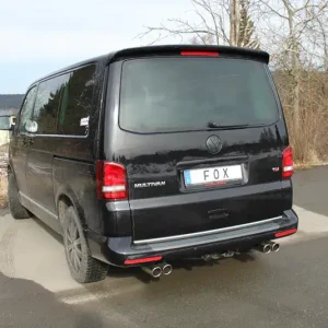 Fox VW Bus T5/ T6 Endschalldämpfer Ausgang rechts/links - 2x80 Typ 13 rechts/links Zertifiziert