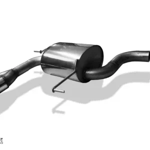 Fox VW Tiguan II Diesel - 4motion Endschalldämpfer - 2x80 Typ 16 Direkt Vom Hersteller