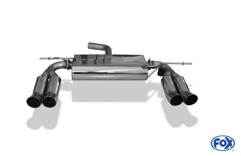 Fox VW Touran Endschalldämpfer Ausgang rechts/links- 2x76 Typ 18 rechts/links Saisonangebot