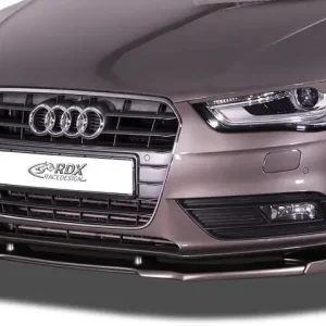 Garantierte Lieferung RDX Frontspoiler VARIO-X für AUDI A4 B8 Facelift 2011+ Frontlippe "V2" Front Ansatz Vorne Spoilerlippe