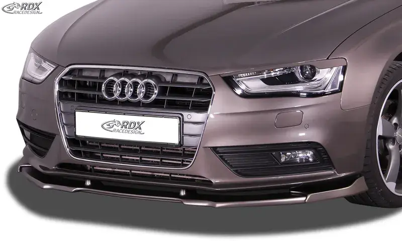 Garantierte Lieferung RDX Frontspoiler VARIO-X für AUDI A4 B8 Facelift 2011+ Frontlippe "V2" Front Ansatz Vorne Spoilerlippe