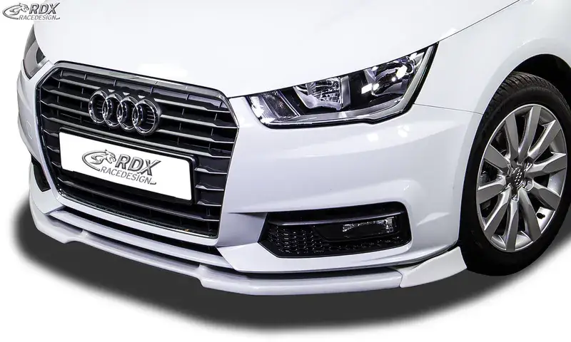 RDX Frontspoiler VARIO-X für AUDI A1 8X & A1 8XA Sportback (01/2015+, nicht S-Line) Frontlippe Front Ansatz Vorne Spoilerlippe Abverkauf