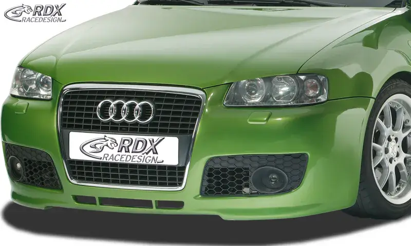Neue Ware RDX Motorhaubenverlängerung für AUDI A3 8L "SingleFrame" Böser Blick