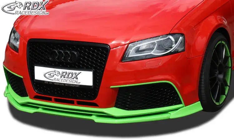 Garantierte Lieferung RDX Frontspoiler VARIO-X für AUDI RS3 2011+ (3türig + Sportback) Frontlippe Front Ansatz Vorne Spoilerlippe