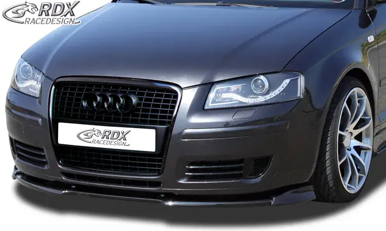 RDX Frontspoiler VARIO-X für AUDI A3 8P 2005-2008 (3türig + Sportback) Frontlippe Front Ansatz Vorne Spoilerlippe Preiswert