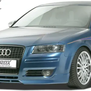RDX Frontspoiler für AUDI A3 8P (2006 bis 2008) & A3 8P Sportback (-2008) Frontlippe Front Ansatz Spoilerlippe Garantierte Lieferung