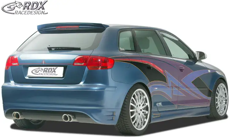 Markenware RDX Heckansatz für AUDI A3 8P Sportback Heckschürze Heck