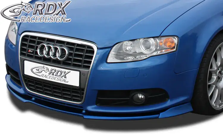 Highlight RDX Frontspoiler VARIO-X für AUDI A4 8E B7 (S-Line Frontstoßstange) Frontlippe Front Ansatz Vorne Spoilerlippe