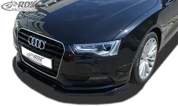 Beliebt RDX Frontspoiler VARIO-X für AUDI A5 2011+ (Coupe + Cabrio + Sportback, Normale Frontstoßstange) Frontlippe Front Ansatz Vorne Spoilerlippe