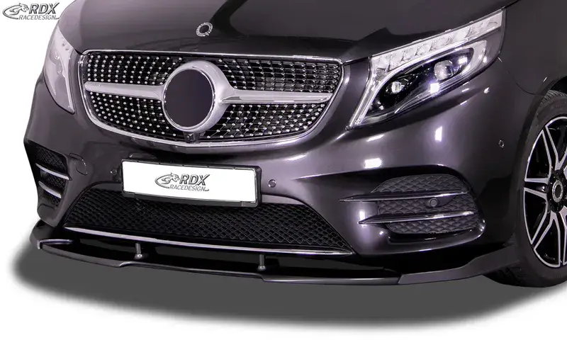 Top-Angebot RDX Frontspoiler VARIO-X für MERCEDES V-Klasse W447 AMG-Line Frontlippe "V2" Front Ansatz Vorne Spoilerlippe