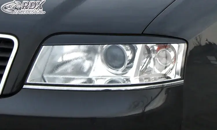 Saisonangebot RDX Scheinwerferblenden für AUDI A6 4B Facelift (2001+) Böser Blick