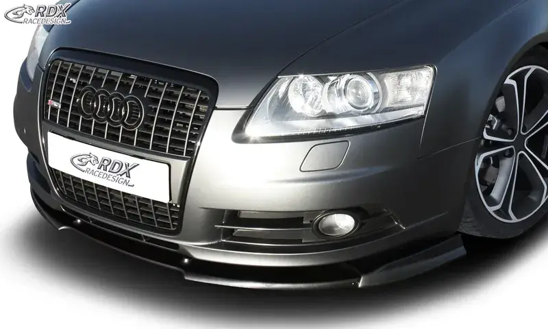 RDX Frontspoiler VARIO-X für AUDI A6 4F -2008 (S-Line Frontstoßstange) Frontlippe Front Ansatz Vorne Spoilerlippe Markenware
