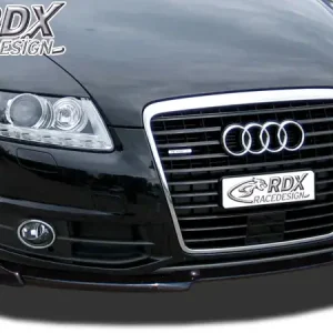Versand Am Gleichen Tag RDX Frontspoiler VARIO-X für AUDI A6 4F 2008-2011 (S-Line Frontstoßstange) Frontlippe Front Ansatz Vorne Spoilerlippe