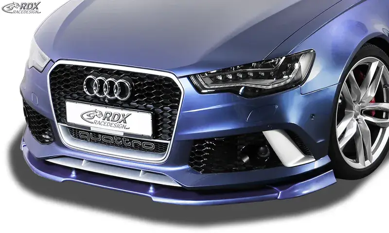 RDX Frontspoiler VARIO-X für AUDI RS6 4G C7 Frontlippe Front Ansatz Vorne Spoilerlippe Sonderangebot