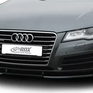 Zertifiziert RDX Frontspoiler VARIO-X für AUDI A7 2010-2014 Frontlippe Front Ansatz Vorne Spoilerlippe