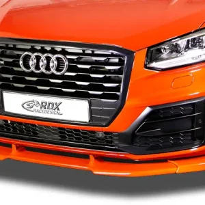 RDX Frontspoiler VARIO-X für AUDI Q2 S-Line 2016+ Frontlippe Front Ansatz Vorne Spoilerlippe Echt