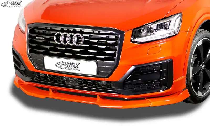RDX Frontspoiler VARIO-X für AUDI Q2 S-Line 2016+ Frontlippe Front Ansatz Vorne Spoilerlippe Echt