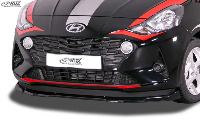 Saisonangebot RDX Frontspoiler VARIO-X für HYUNDAI i10 (AC3) 2020+ Frontlippe Front Ansatz Vorne Spoilerlippe