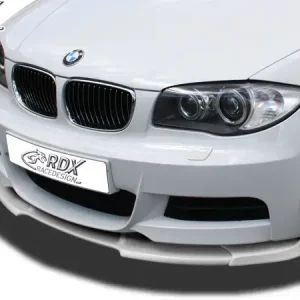 RDX Frontspoiler VARIO-X für BMW 1er E82 / E88 (M-Paket bzw. M-Technik Frontstoßstange) Frontlippe Front Ansatz Vorne Spoilerlippe Sonderangebot