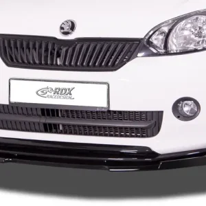 RDX Frontspoiler VARIO-X für SKODA Citigo (2011-2017, auch für Monte Carlo) Frontlippe Front Ansatz Vorne Spoilerlippe Garantierte Lieferung