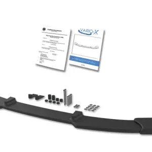 RDX Frontspoiler VARIO-X für BMW 3er E90 / E91 Facelift 09/2008+ (M-Technik Frontstoßstange) Frontlippe Front Ansatz Vorne Spoilerlippe Direktkauf