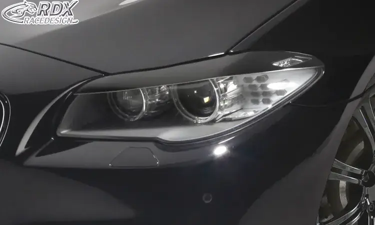 Nur Heute RDX Scheinwerferblenden für BMW 5er F10 / F11 (-07/2013) Böser Blick