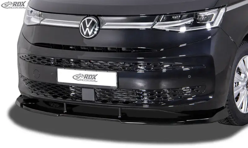 Expressversand RDX Frontspoiler VARIO-X für VW T7 Multivan / California (2021+) Frontlippe Front Ansatz Vorne Spoilerlippe