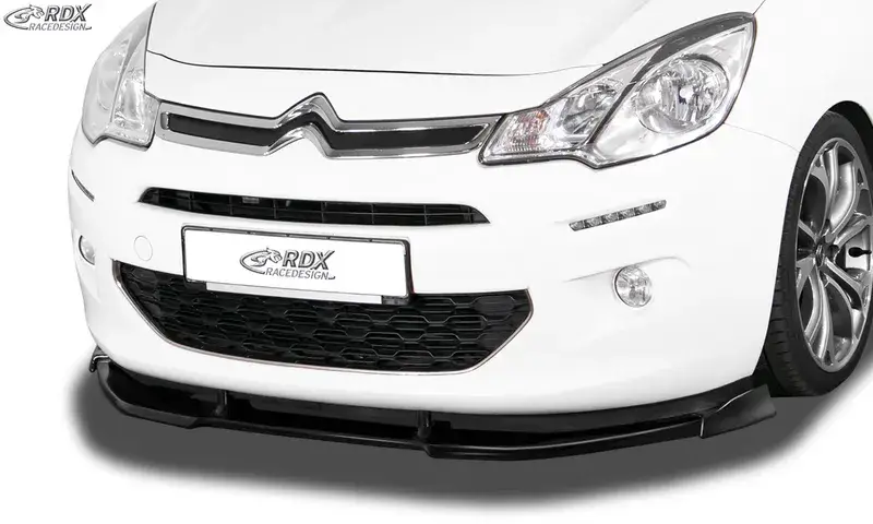 RDX Frontspoiler VARIO-X für CITROEN C3 2013-2017 Frontlippe Front Ansatz Vorne Spoilerlippe Letzte Chance