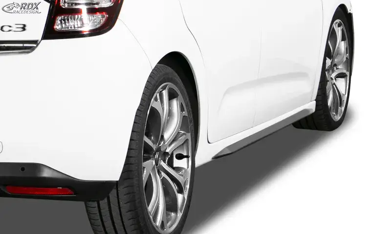 Letzte Chance RDX Seitenschweller für CITROEN C3 2009-2017 "Slim"