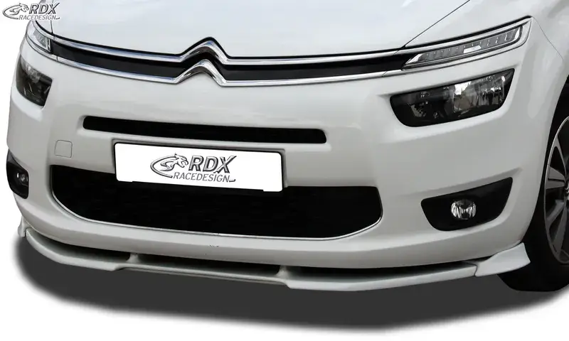 Preis Gesenkt RDX Frontspoiler VARIO-X für CITROEN C4 Grand Picasso 2013+ Frontlippe Front Ansatz Vorne Spoilerlippe