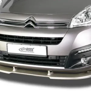 RDX Frontspoiler VARIO-X für CITROEN Berlingo (7 / 2015+) & für PEUGEOT Partner (7 / 2015+) Frontlippe Front Ansatz Vorne Spoilerlippe Nur Für Kurze Zeit