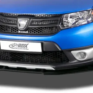 Meistverkauft RDX Frontspoiler VARIO-X für DACIA Sandero 2 Stepway Frontlippe Front Ansatz Vorne Spoilerlippe