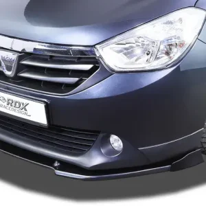 RDX Frontspoiler VARIO-X für DACIA Dokker (SD) & Lodgy (SD) "V1" Frontlippe Front Ansatz Vorne Spoilerlippe Geprüft
