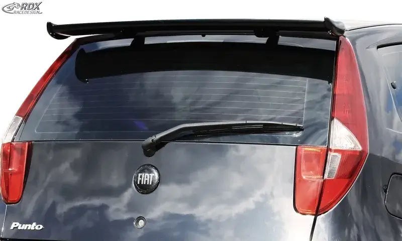 Beliebt RDX Heckspoiler für FIAT Punto 2 Typ 188 (auch Facelift bzw. Punto 3) Dachspoiler Spoiler