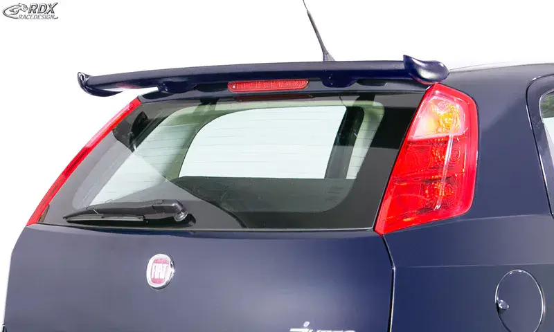 Sonderaktion RDX Heckspoiler für FIAT Grande Punto, Punto Evo, Punto (199, 2005-2018) Dachspoiler Heckflügel Dach Heck Spoiler Flügel