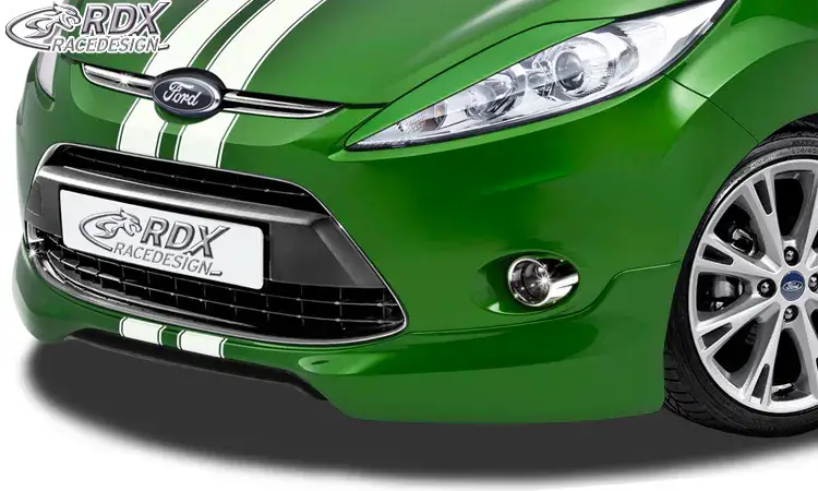 RDX Frontspoiler für FORD Fiesta MK7 JA8 JR8 (2008-2012) Frontlippe Front Ansatz Spoilerlippe Neue Ware