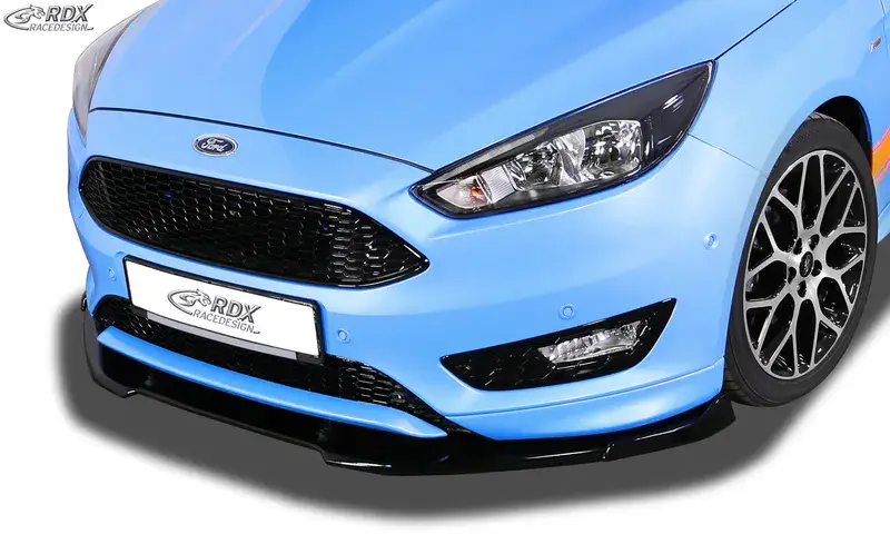 RDX Frontspoiler VARIO-X für FORD Focus 3 ST-Line Facelift (2015+) Frontlippe Front Ansatz Vorne Spoilerlippe Neue Ware