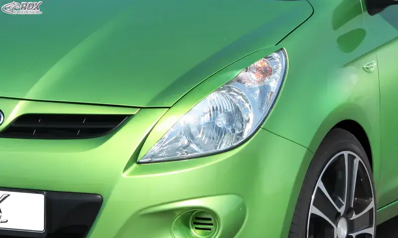 Neuheit RDX Scheinwerferblenden für HYUNDAI i20 (PB / PBT | 2008-2012) Böser Blick