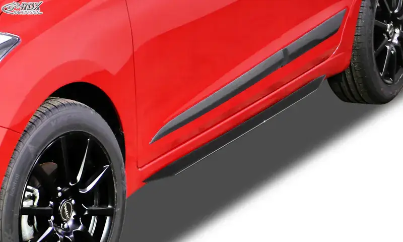 Expressversand RDX Seitenschweller für HYUNDAI i20 GB (2014-2018 & 2018+) "Slim"