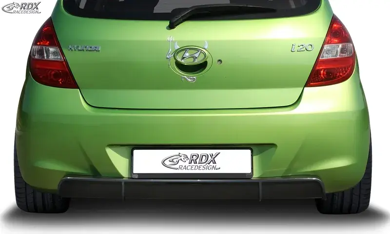 Top-Preis RDX Heckansatz für HYUNDAI i20 (PB / PBT | 2008-2012) Diffusor Heckblende Heckdiffusor