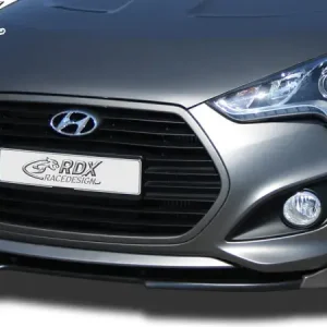 Zertifiziert RDX Frontspoiler VARIO-X für HYUNDAI Veloster Turbo Frontlippe Front Ansatz Vorne Spoilerlippe