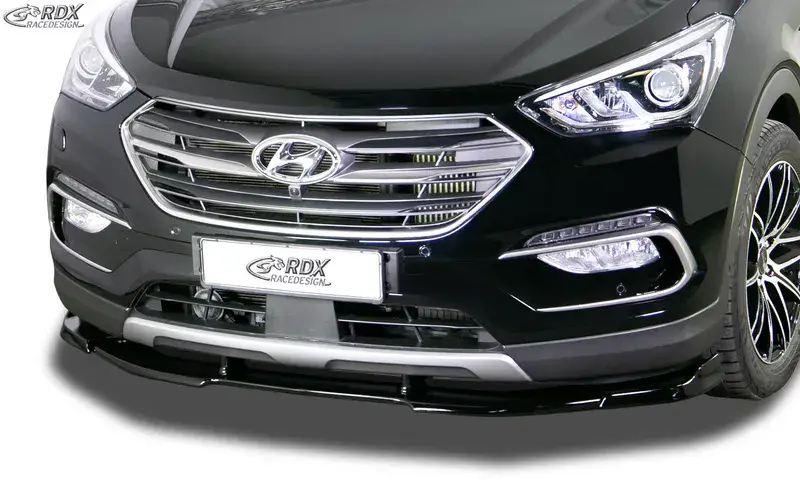 RDX Frontspoiler VARIO-X für HYUNDAI Santa Fe (DM) 2015-2018 Frontlippe Front Ansatz Vorne Spoilerlippe Preisreduziert