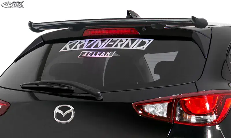Preisknaller RDX Heckspoiler für MAZDA 2 (DJ) 2014-2020 & 2020+ Dachspoiler Heckflügel Spoiler