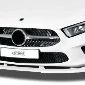 RDX Frontspoiler VARIO-X für MERCEDES A-Klasse W177 / V177 Frontlippe Front Ansatz Vorne Spoilerlippe Begrenztes Angebot