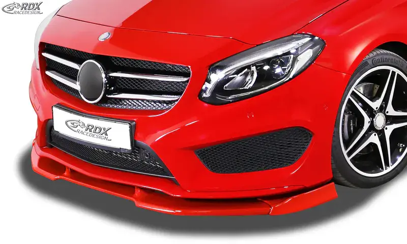 Abverkauf RDX Frontspoiler VARIO-X für MERCEDES B-Klasse W 246 AMG-Line Frontlippe Front Ansatz Vorne Spoilerlippe