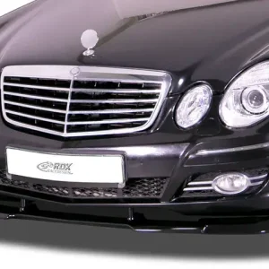 RDX Frontspoiler VARIO-X für MERCEDES E-Klasse W211 2006+ Frontlippe Front Ansatz Vorne Spoilerlippe Begrenztes Angebot