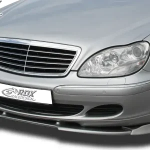 Markenprodukt RDX Frontspoiler VARIO-X für MERCEDES S-Klasse W220 2002+ Frontlippe Front Ansatz Vorne Spoilerlippe