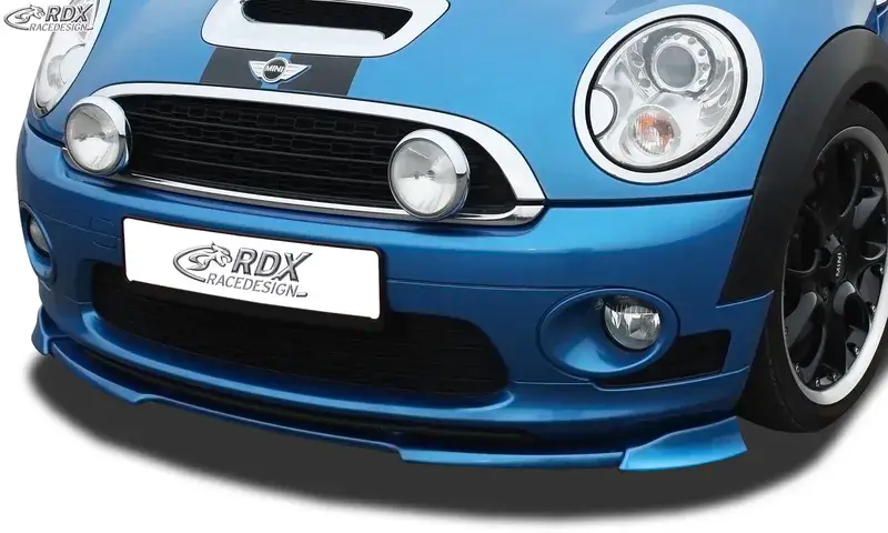 Ausverkauf RDX Frontspoiler VARIO-X für MINI R56 / R57 (für Fahrzeuge mit Hypersport Aerodynamik-Kit) Frontlippe Front Ansatz Vorne Spoilerlippe